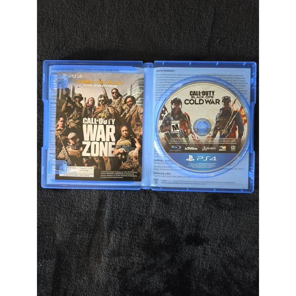 Call of Duty: Black Ops Cold War (Sony PlayStation 4 PS4, 2020) Shooter